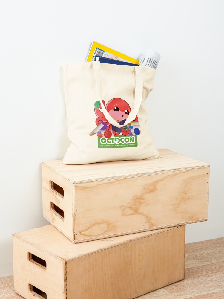 RB Crafty Octo Natural Tote Bag